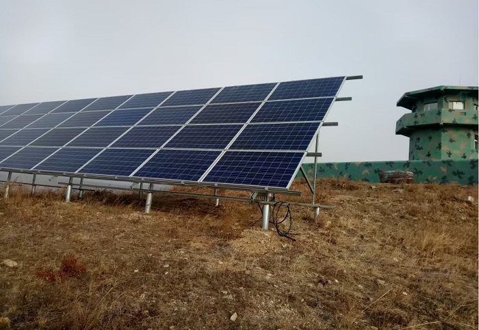 西藏軍區邊防部隊30KW光伏供電系統維護檢修